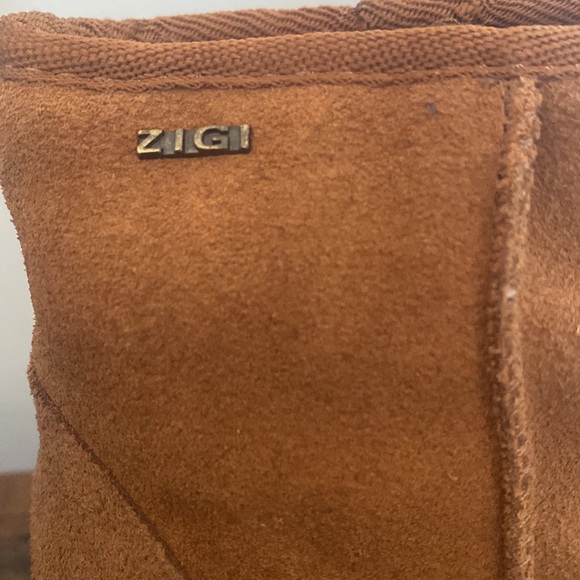 NWOT ZIGI Girl Kick It Up Suede Leather Women's Ankle Boots - Picture 4 of 6